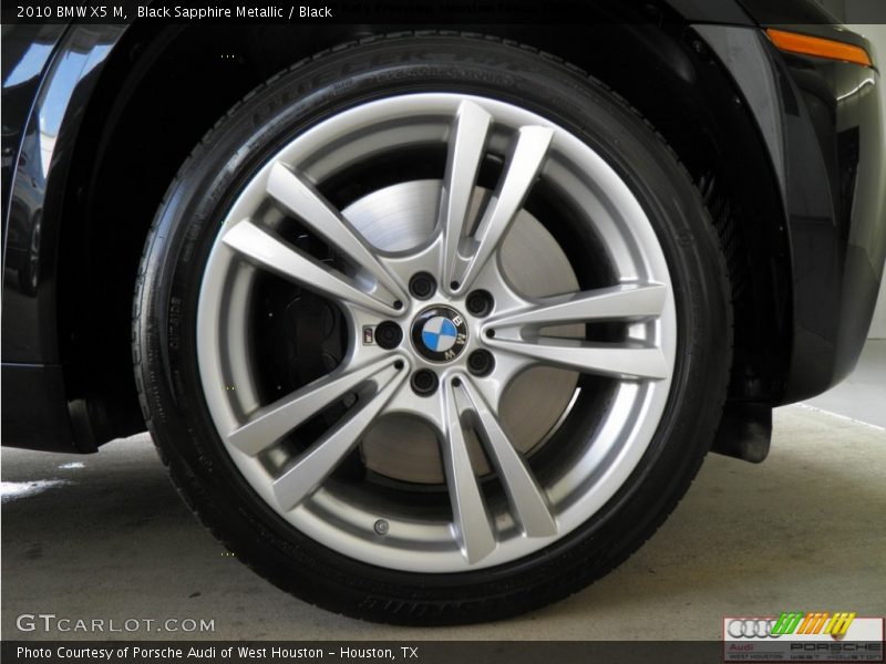 Black Sapphire Metallic / Black 2010 BMW X5 M