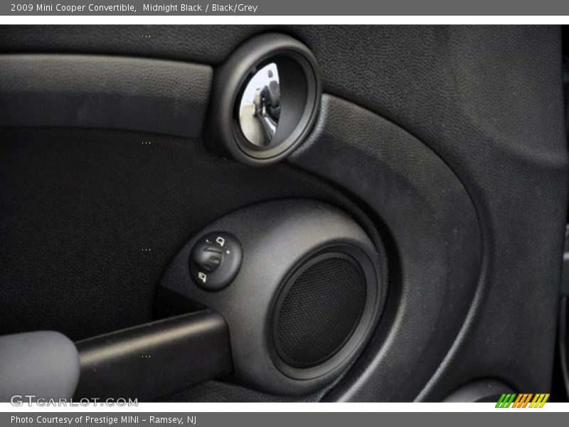 Midnight Black / Black/Grey 2009 Mini Cooper Convertible