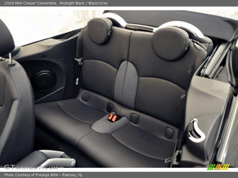 Midnight Black / Black/Grey 2009 Mini Cooper Convertible
