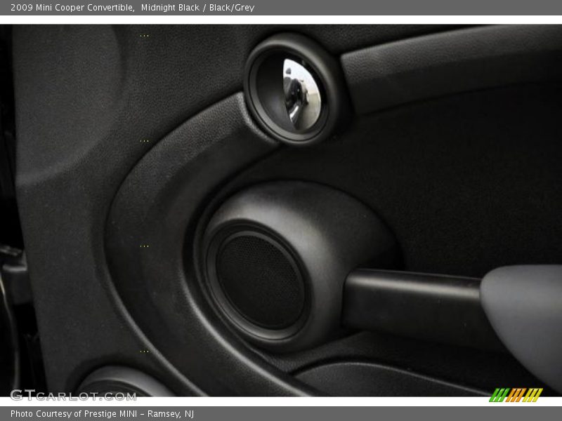 Midnight Black / Black/Grey 2009 Mini Cooper Convertible