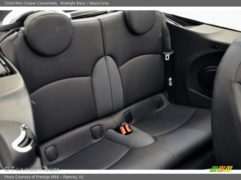Midnight Black / Black/Grey 2009 Mini Cooper Convertible