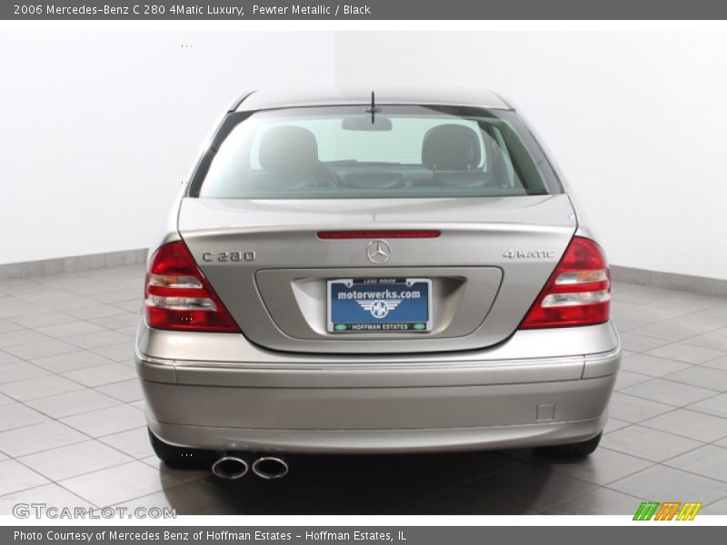 Pewter Metallic / Black 2006 Mercedes-Benz C 280 4Matic Luxury