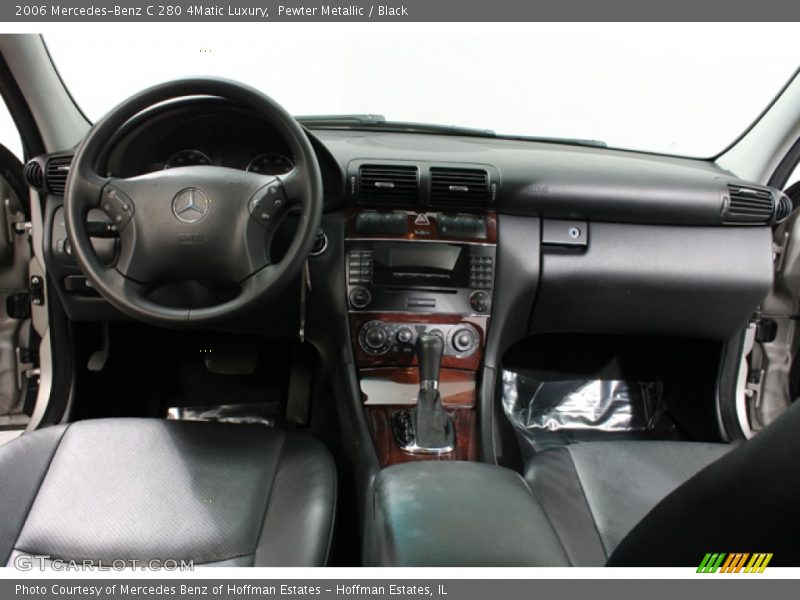 Pewter Metallic / Black 2006 Mercedes-Benz C 280 4Matic Luxury
