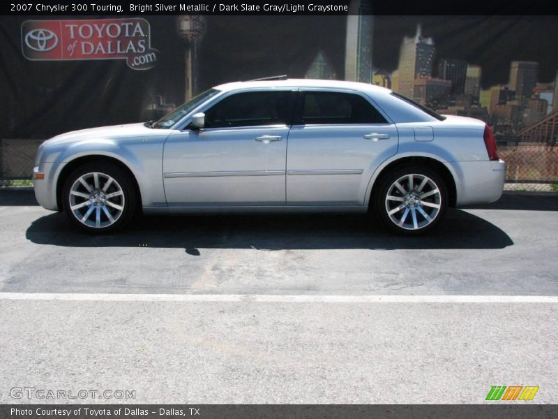 Bright Silver Metallic / Dark Slate Gray/Light Graystone 2007 Chrysler 300 Touring