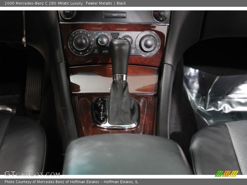 Pewter Metallic / Black 2006 Mercedes-Benz C 280 4Matic Luxury