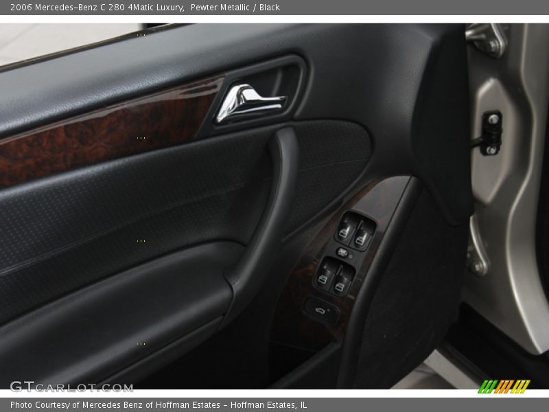 Pewter Metallic / Black 2006 Mercedes-Benz C 280 4Matic Luxury
