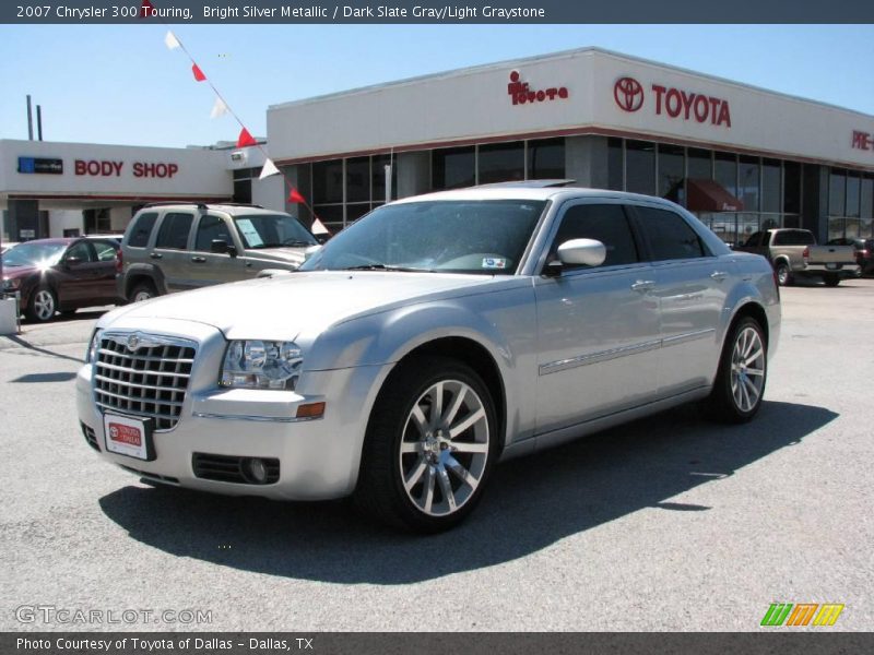 Bright Silver Metallic / Dark Slate Gray/Light Graystone 2007 Chrysler 300 Touring