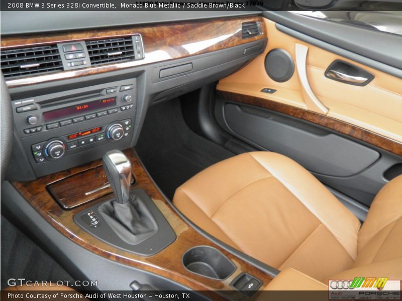 Monaco Blue Metallic / Saddle Brown/Black 2008 BMW 3 Series 328i Convertible