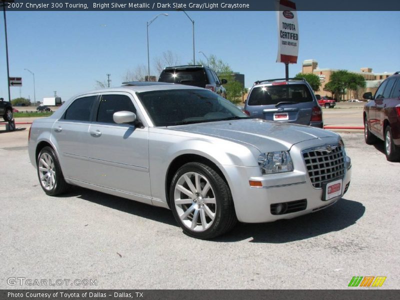 Bright Silver Metallic / Dark Slate Gray/Light Graystone 2007 Chrysler 300 Touring