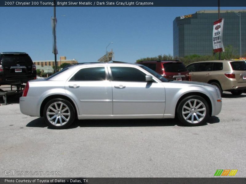 Bright Silver Metallic / Dark Slate Gray/Light Graystone 2007 Chrysler 300 Touring