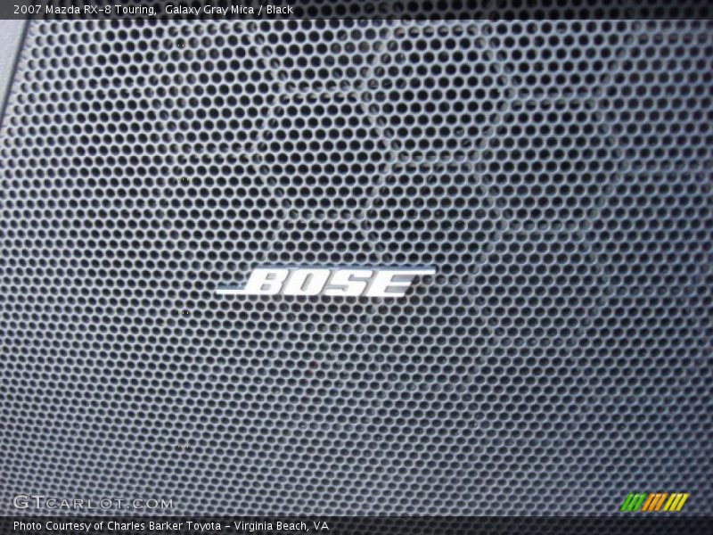 Galaxy Gray Mica / Black 2007 Mazda RX-8 Touring