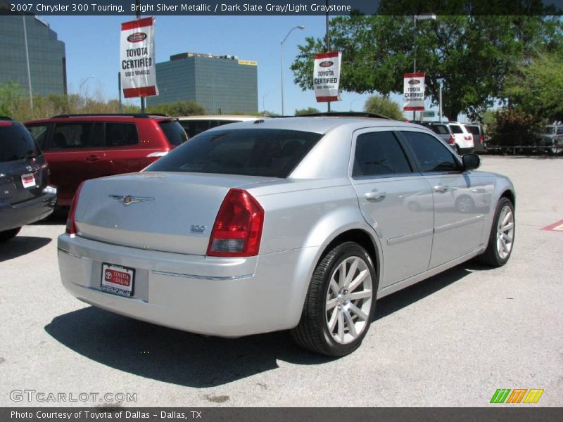 Bright Silver Metallic / Dark Slate Gray/Light Graystone 2007 Chrysler 300 Touring