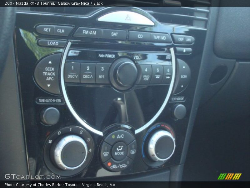 Galaxy Gray Mica / Black 2007 Mazda RX-8 Touring