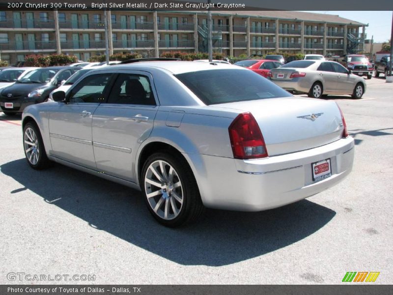 Bright Silver Metallic / Dark Slate Gray/Light Graystone 2007 Chrysler 300 Touring