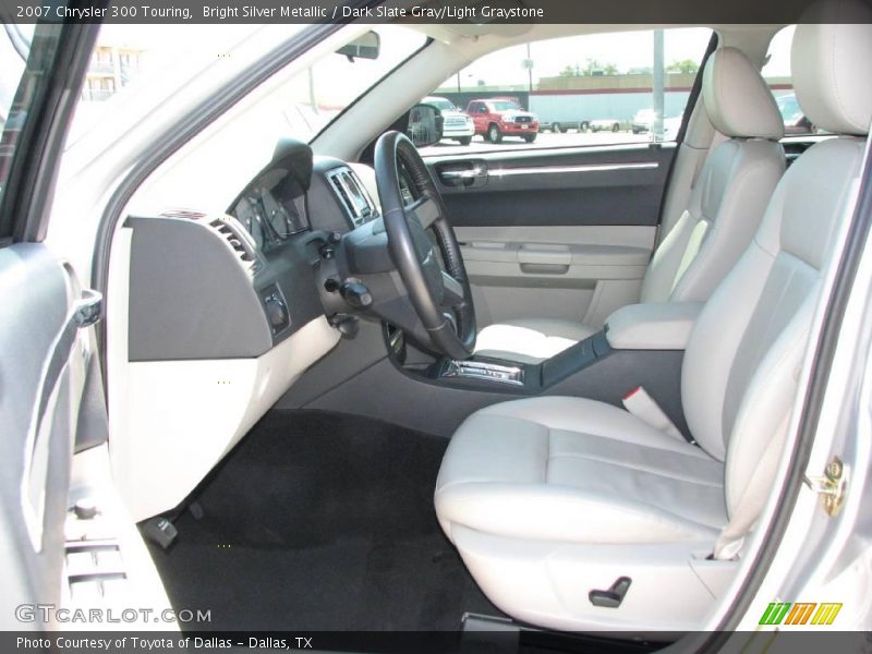 Bright Silver Metallic / Dark Slate Gray/Light Graystone 2007 Chrysler 300 Touring