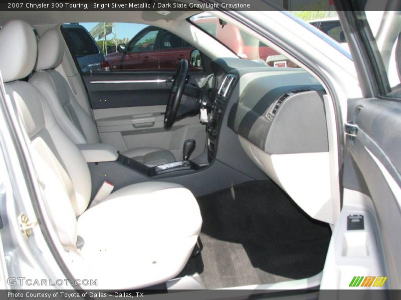 Bright Silver Metallic / Dark Slate Gray/Light Graystone 2007 Chrysler 300 Touring