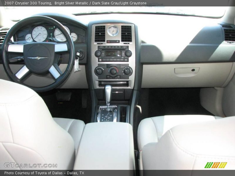 Bright Silver Metallic / Dark Slate Gray/Light Graystone 2007 Chrysler 300 Touring