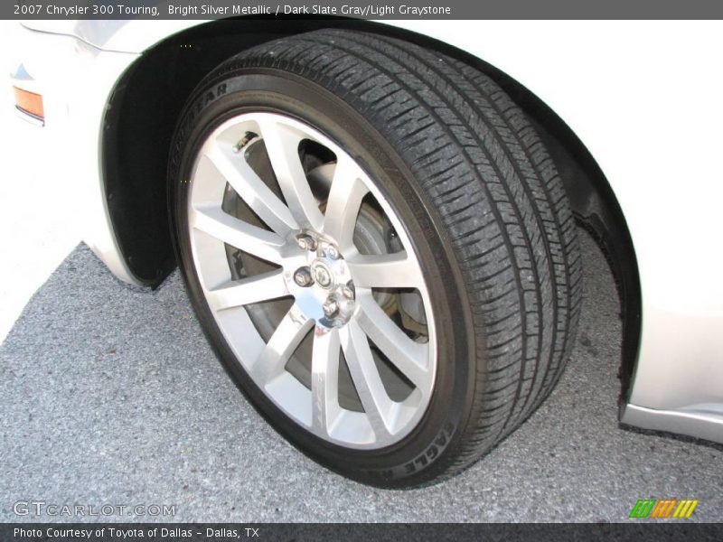 Bright Silver Metallic / Dark Slate Gray/Light Graystone 2007 Chrysler 300 Touring