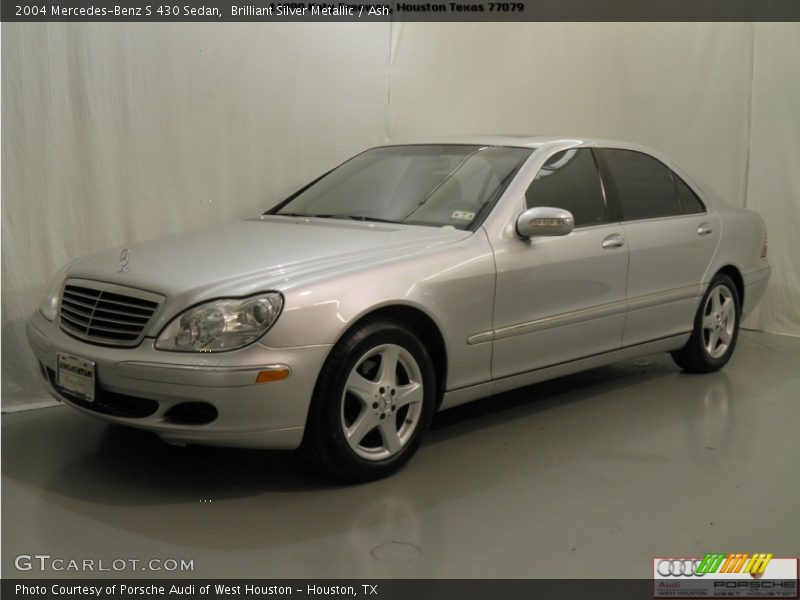 Brilliant Silver Metallic / Ash 2004 Mercedes-Benz S 430 Sedan