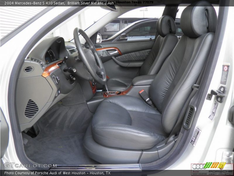 Brilliant Silver Metallic / Ash 2004 Mercedes-Benz S 430 Sedan