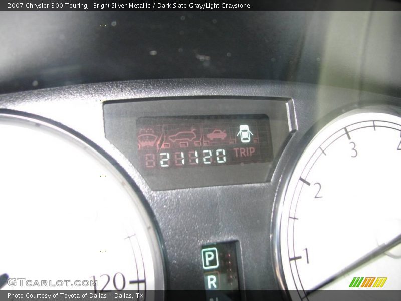 Bright Silver Metallic / Dark Slate Gray/Light Graystone 2007 Chrysler 300 Touring