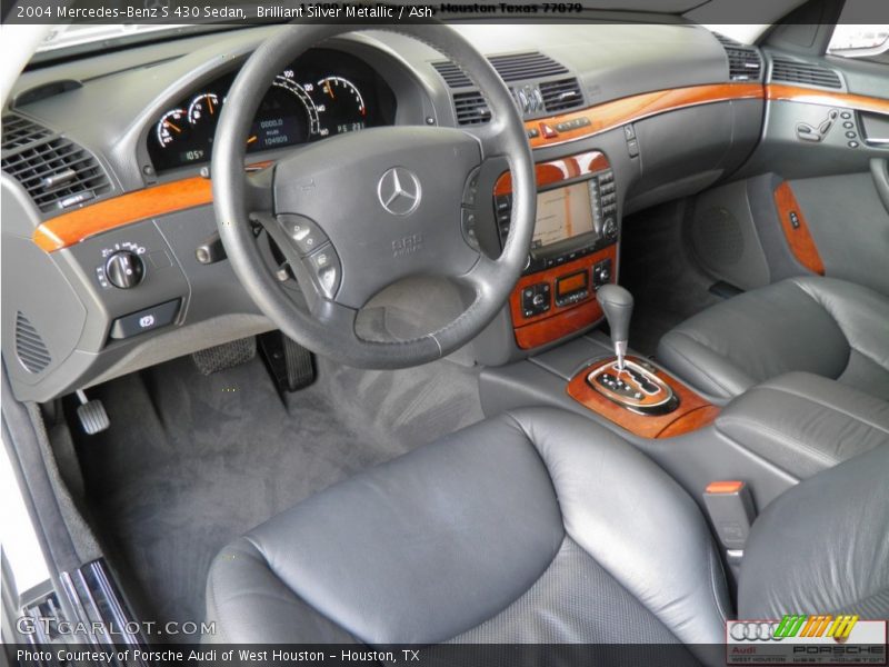 Brilliant Silver Metallic / Ash 2004 Mercedes-Benz S 430 Sedan