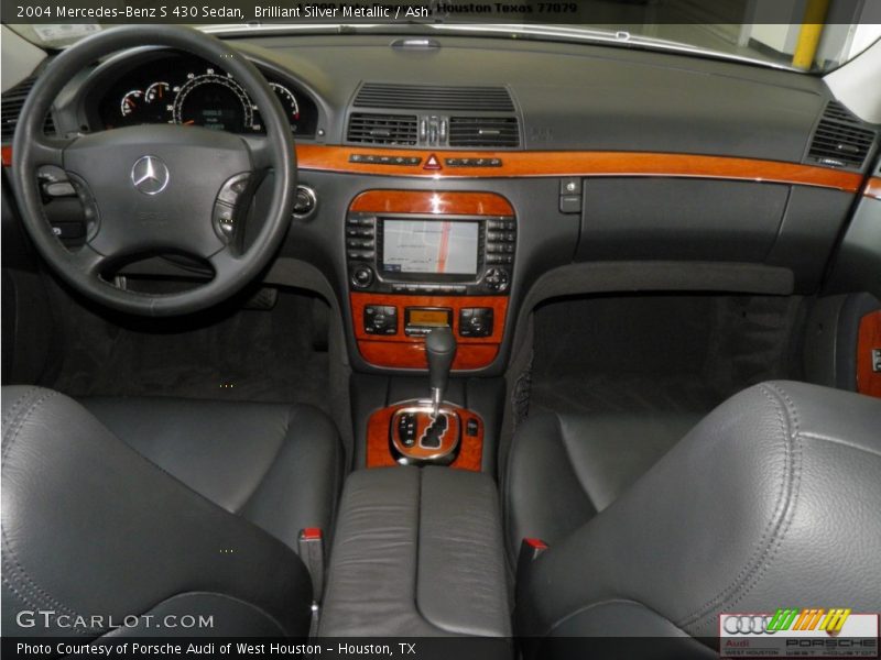 Brilliant Silver Metallic / Ash 2004 Mercedes-Benz S 430 Sedan