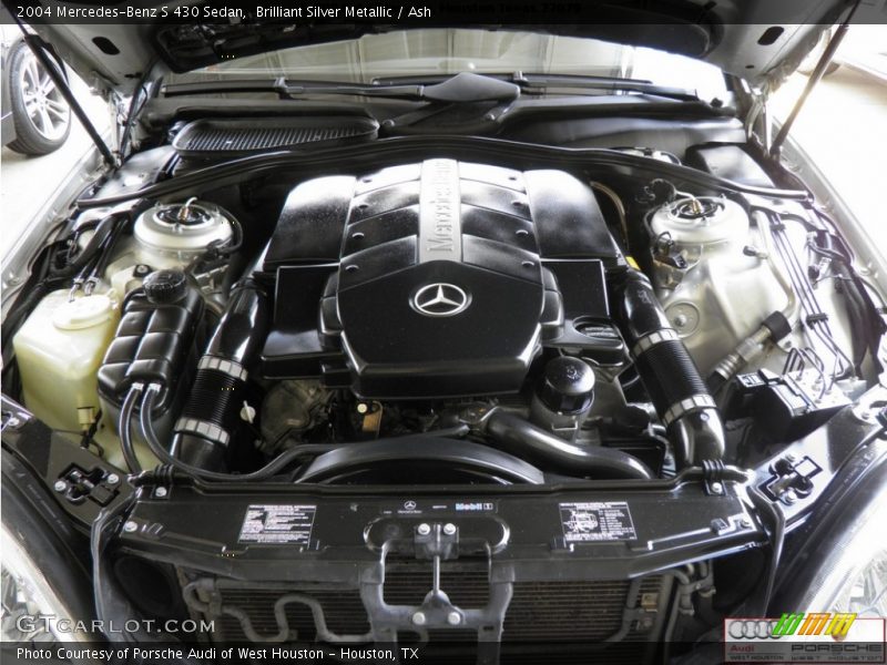 Brilliant Silver Metallic / Ash 2004 Mercedes-Benz S 430 Sedan