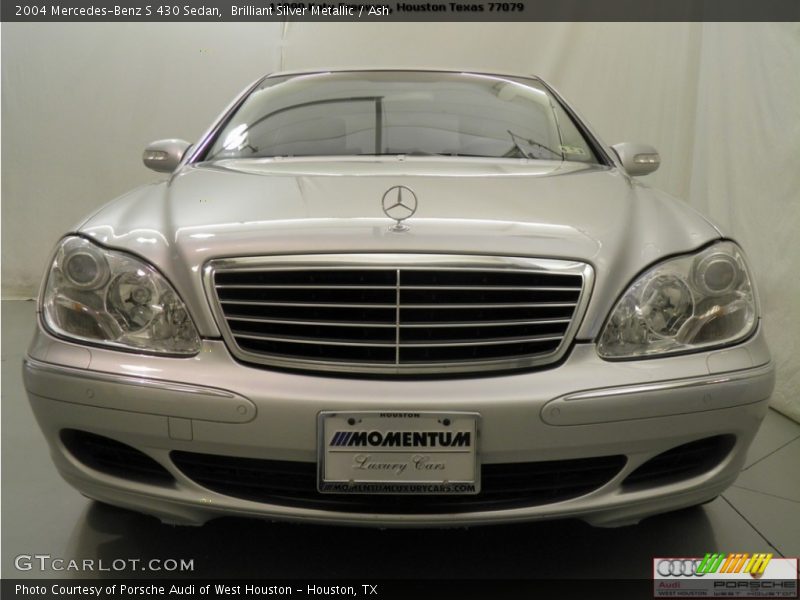 Brilliant Silver Metallic / Ash 2004 Mercedes-Benz S 430 Sedan