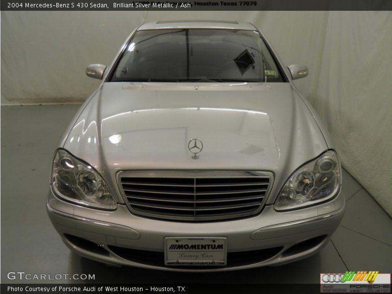 Brilliant Silver Metallic / Ash 2004 Mercedes-Benz S 430 Sedan