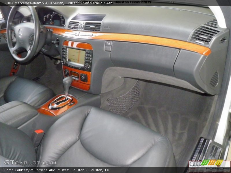 Brilliant Silver Metallic / Ash 2004 Mercedes-Benz S 430 Sedan