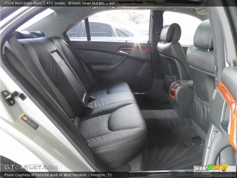 Brilliant Silver Metallic / Ash 2004 Mercedes-Benz S 430 Sedan