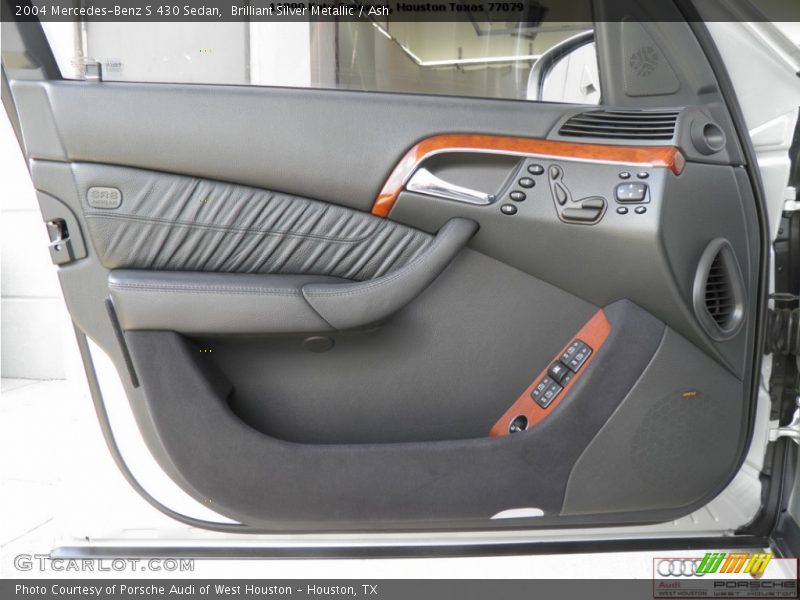 Brilliant Silver Metallic / Ash 2004 Mercedes-Benz S 430 Sedan