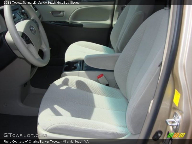 Sandy Beach Metallic / Bisque 2011 Toyota Sienna LE