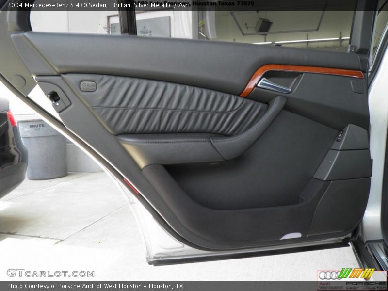 Brilliant Silver Metallic / Ash 2004 Mercedes-Benz S 430 Sedan