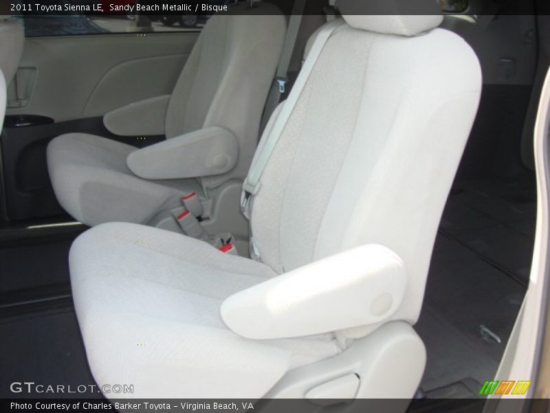 Sandy Beach Metallic / Bisque 2011 Toyota Sienna LE