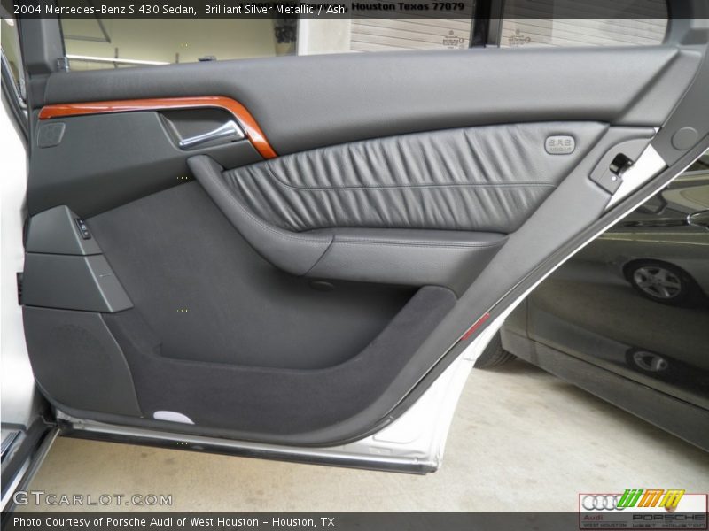 Brilliant Silver Metallic / Ash 2004 Mercedes-Benz S 430 Sedan