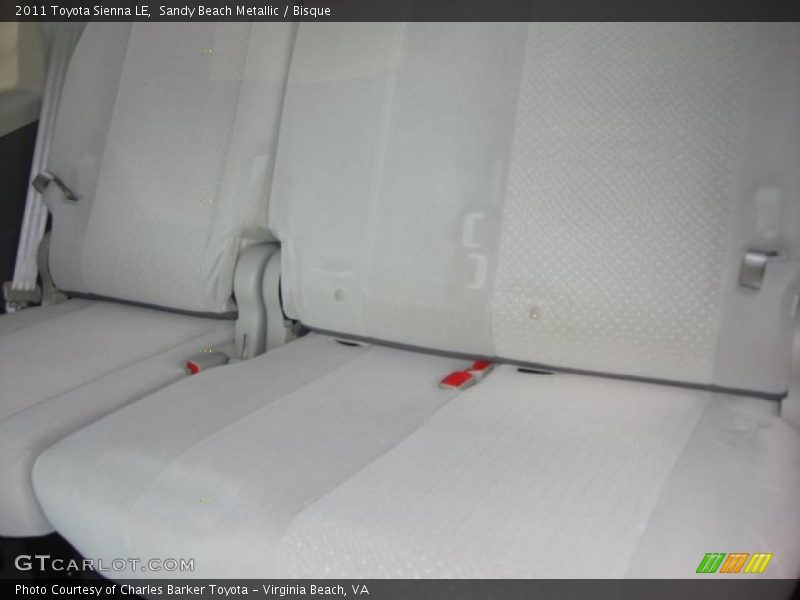 Sandy Beach Metallic / Bisque 2011 Toyota Sienna LE