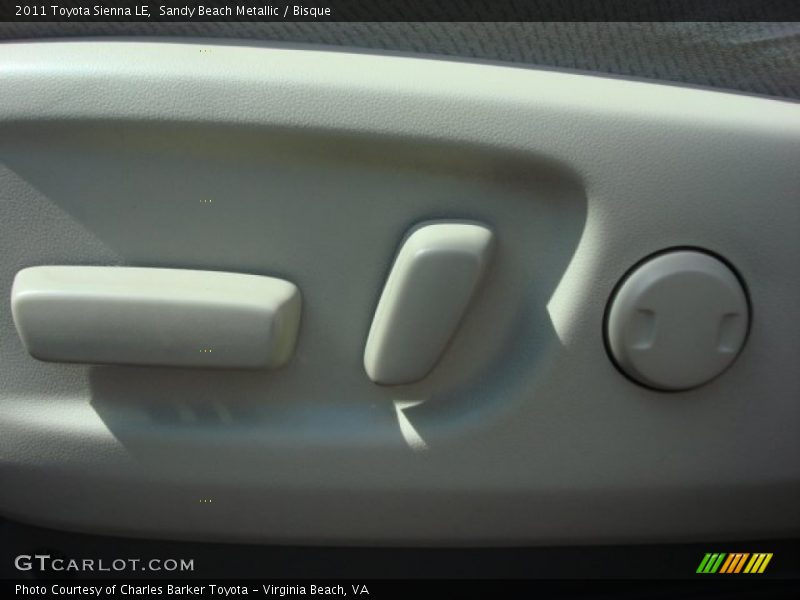 Sandy Beach Metallic / Bisque 2011 Toyota Sienna LE
