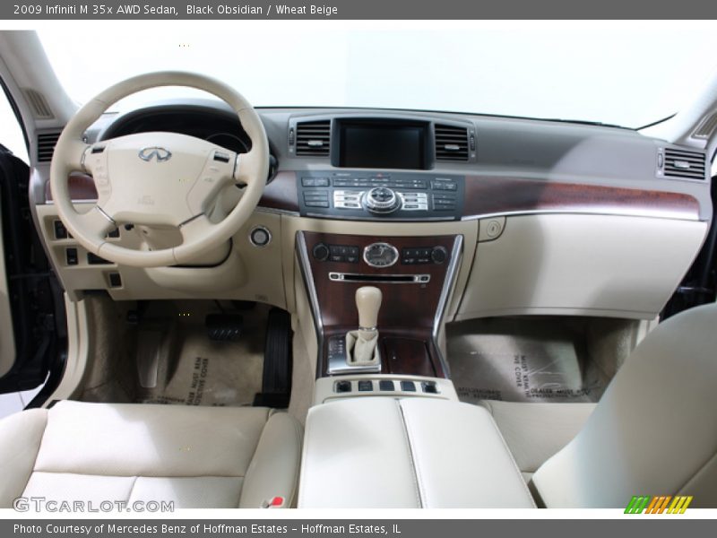Black Obsidian / Wheat Beige 2009 Infiniti M 35x AWD Sedan