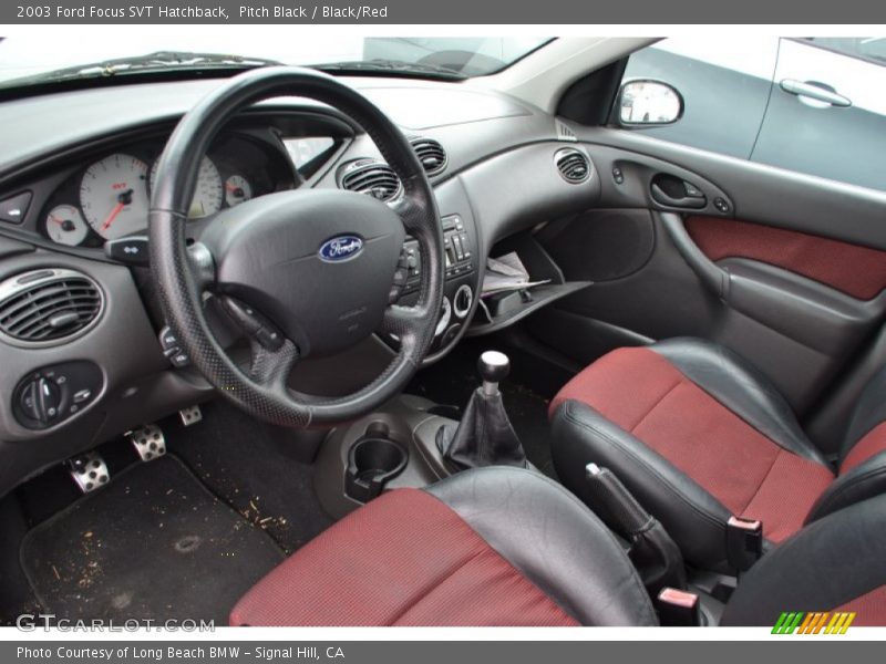 Black/Red Interior - 2003 Focus SVT Hatchback 