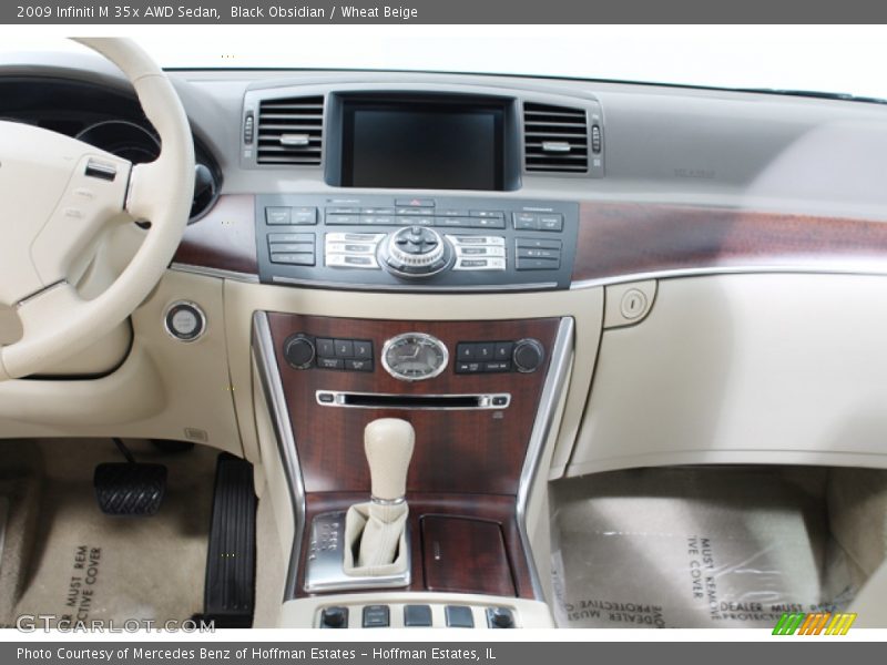 Black Obsidian / Wheat Beige 2009 Infiniti M 35x AWD Sedan