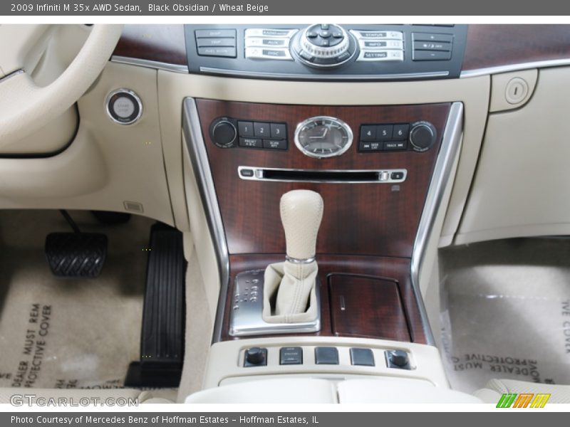Black Obsidian / Wheat Beige 2009 Infiniti M 35x AWD Sedan