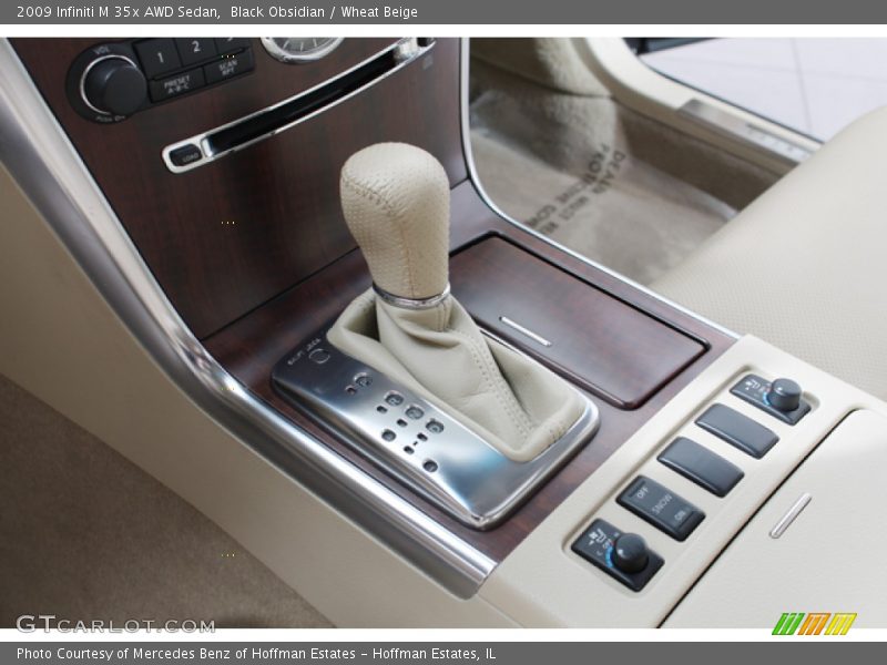 Black Obsidian / Wheat Beige 2009 Infiniti M 35x AWD Sedan