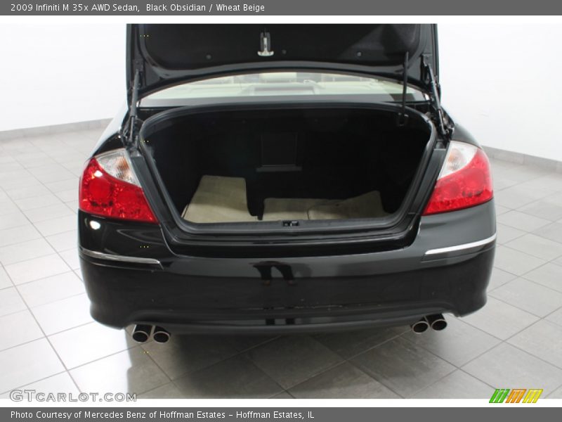 Black Obsidian / Wheat Beige 2009 Infiniti M 35x AWD Sedan