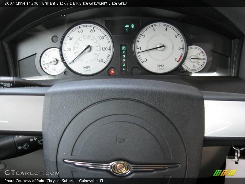 Brilliant Black / Dark Slate Gray/Light Slate Gray 2007 Chrysler 300