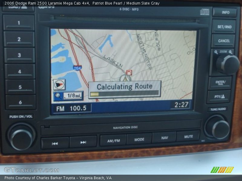 Navigation of 2006 Ram 2500 Laramie Mega Cab 4x4