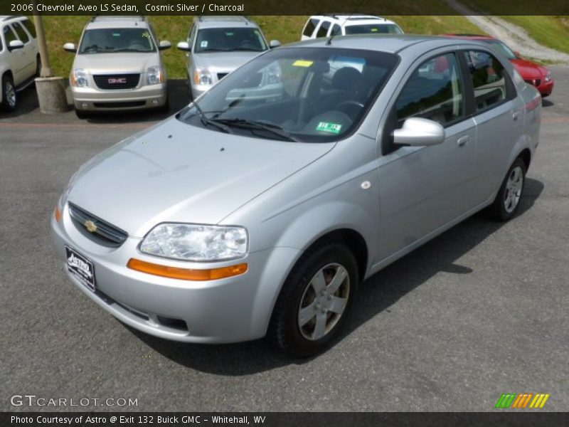 Cosmic Silver / Charcoal 2006 Chevrolet Aveo LS Sedan