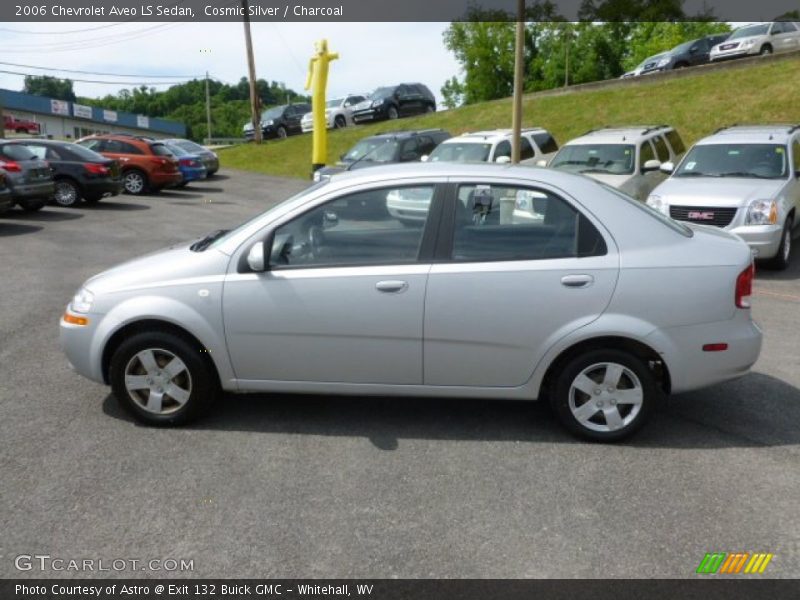 Cosmic Silver / Charcoal 2006 Chevrolet Aveo LS Sedan
