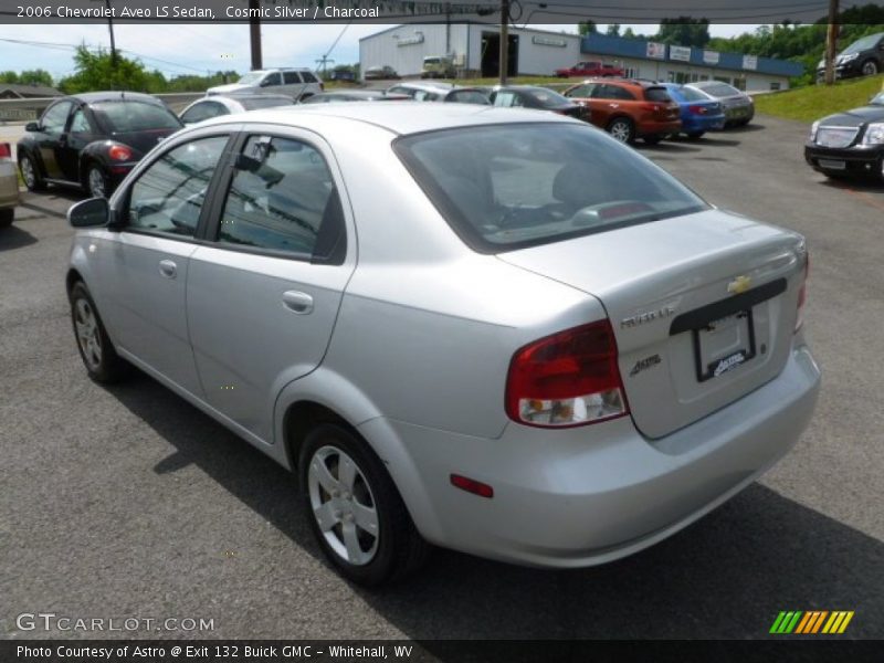 Cosmic Silver / Charcoal 2006 Chevrolet Aveo LS Sedan